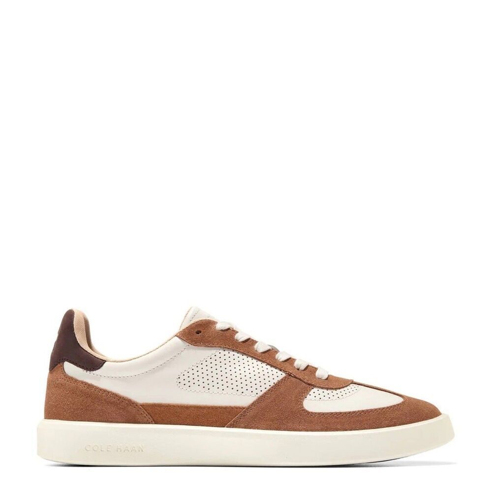 Cole Haan Grand crosscourt modern turf Sneakers in chocolate ivory • Sz 9